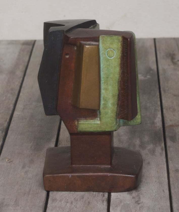 Head, Bronze by Bryan Ingham