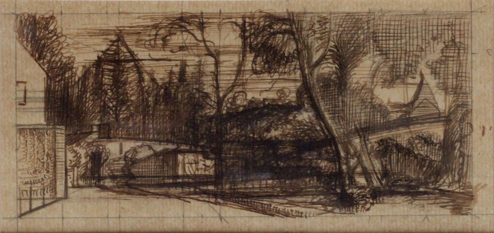 Study for the Postman, 1948 by Sir Thomas Monnington
