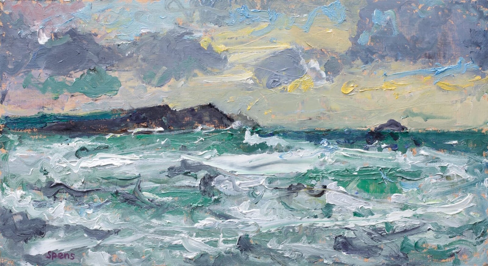 25. March storm Polzeath. 2019.