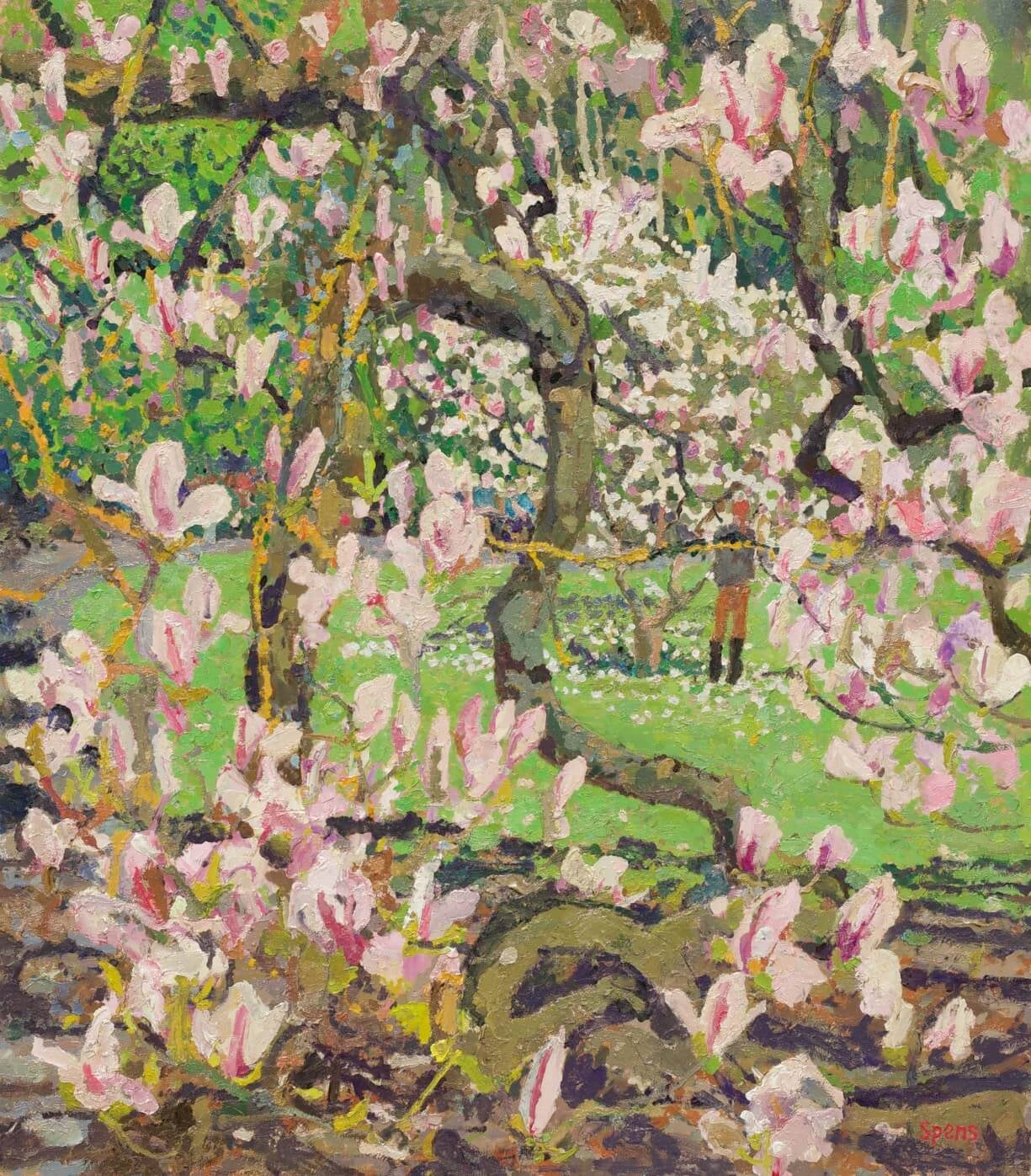 38. Magnolia blossom, Kenwood. 2022.