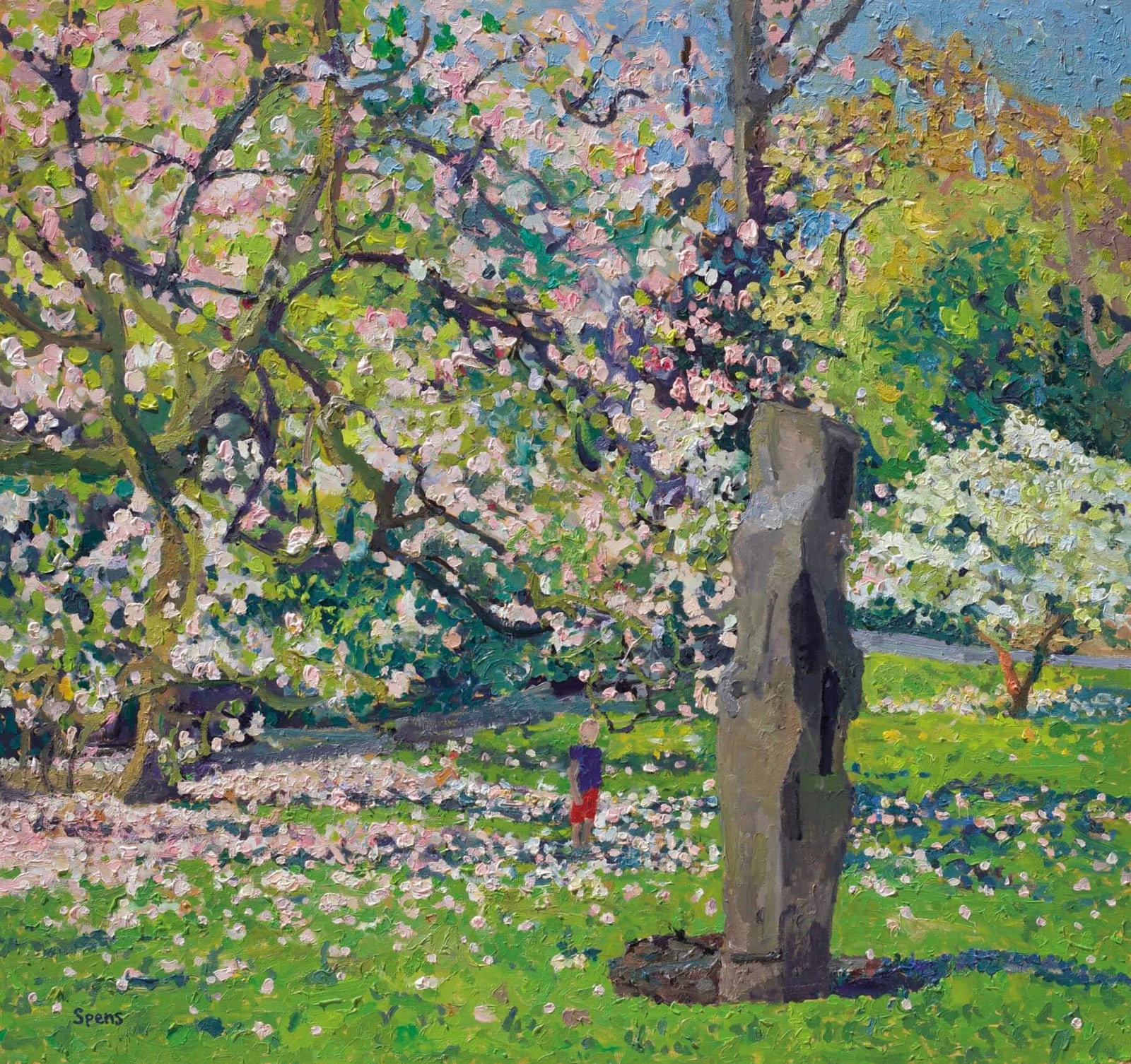 40. Magnolia blossom, Kenwood. 2019.
