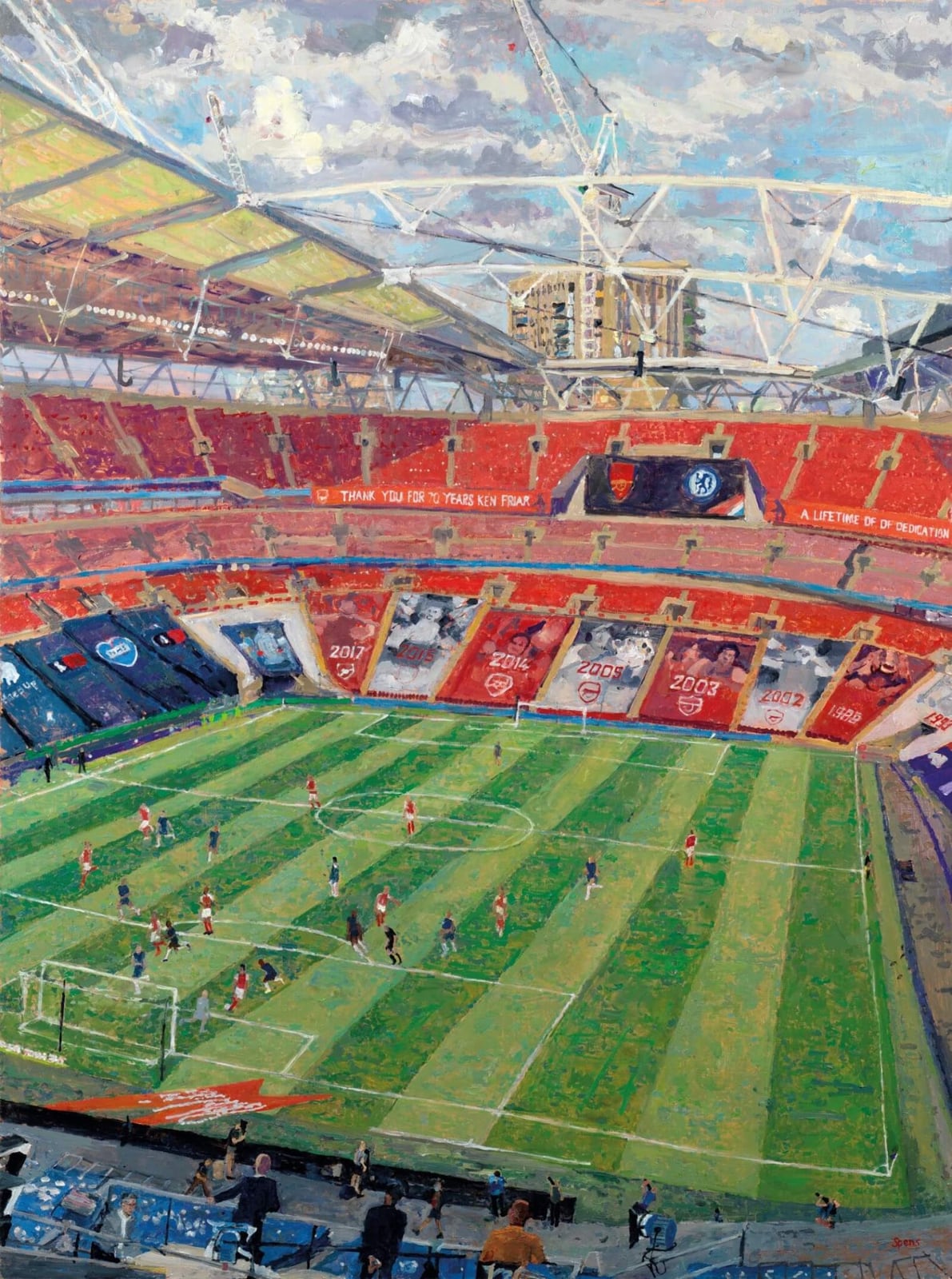 8. FA Cup Final, Wembley, August 2020.