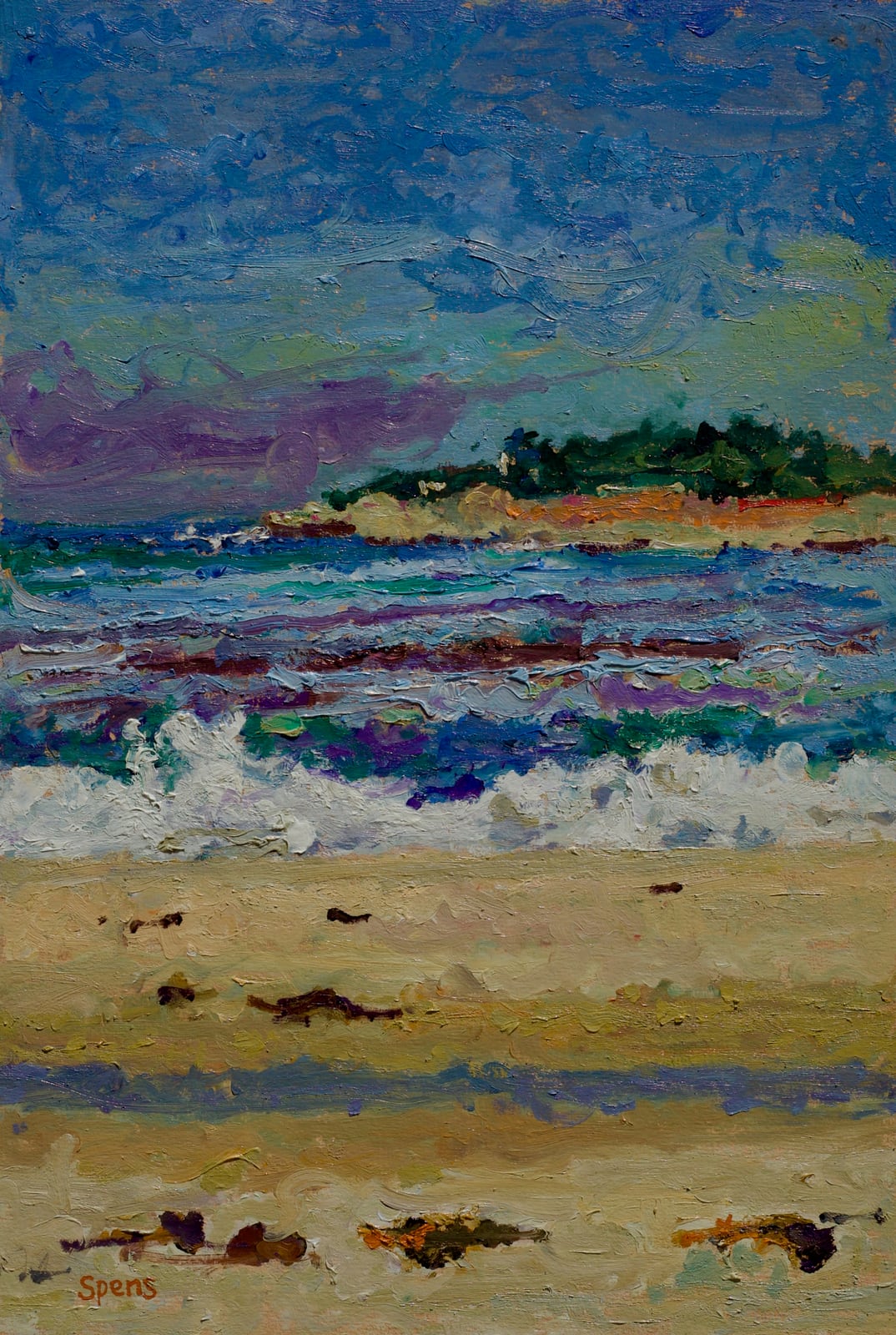 Peter Spens paintings at The Cranley Gallery