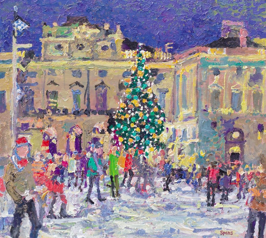 Christmas, Somerset House. 34 x 38 cm