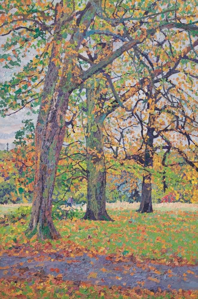 Autumn leaves, Hampstead Heath. 2017. 85 x 56 cm. Limited edition of 24 prints available