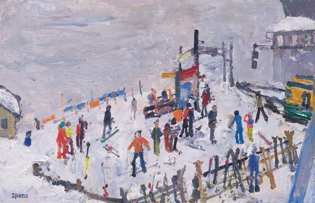 White out, Kleine Scheidigg. 2018 (26 x 40.5 cm)
