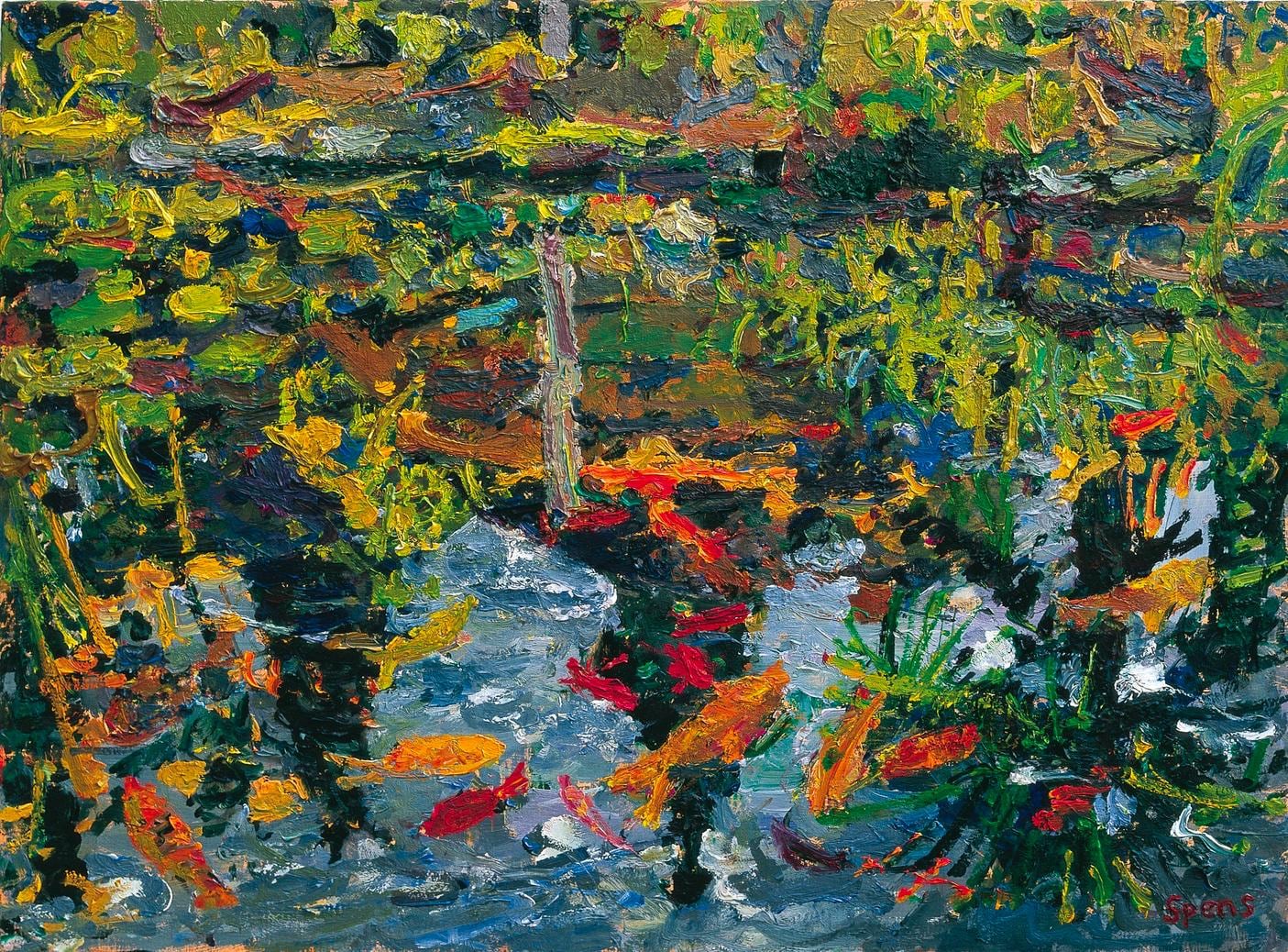 Carp Pond 2010 by Peter Spens