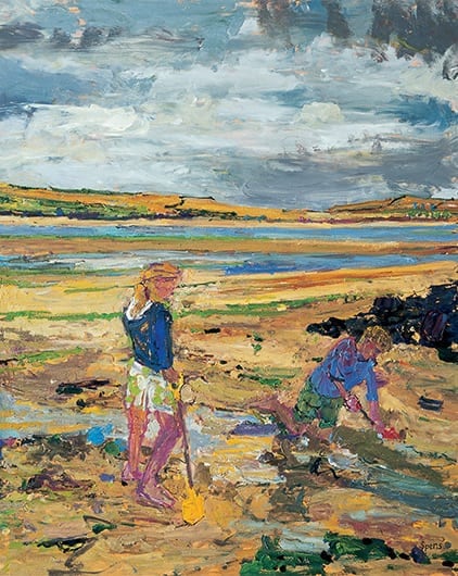 Cloudy Day, Rock Beach. 2008. 95 x 76 cm. POA