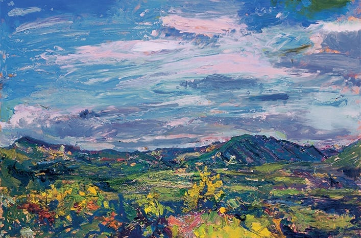 Le Col de la Chaine, Vaucluse. 2008. 122 x 81 cm. POA