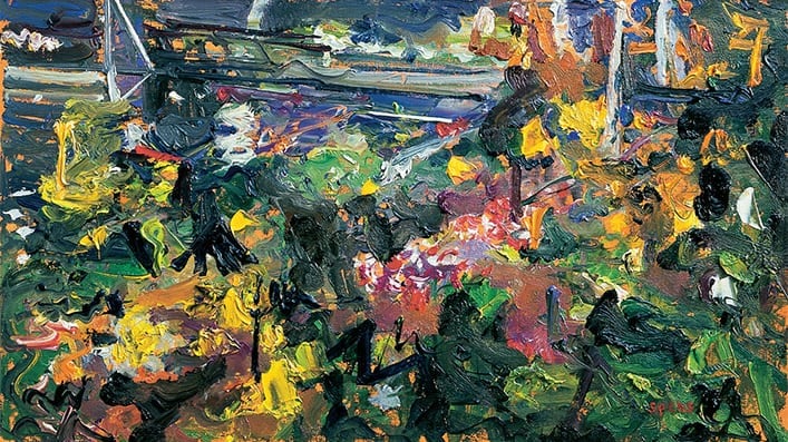 Night Parade Embankment. 2009. 23 x 41 cm