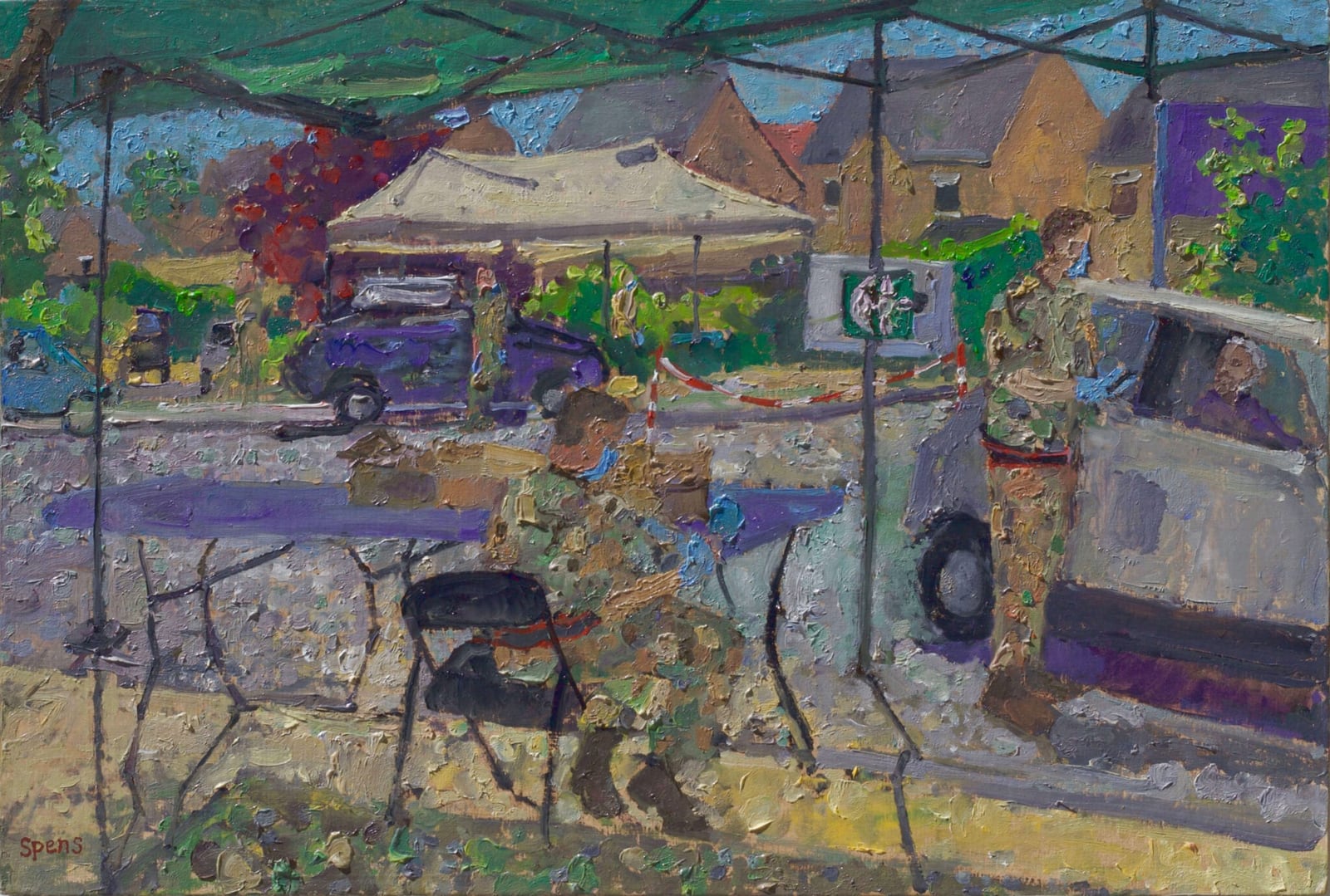 Biggleswade Mobile Testing Unit, June 2020 by Peter Spens