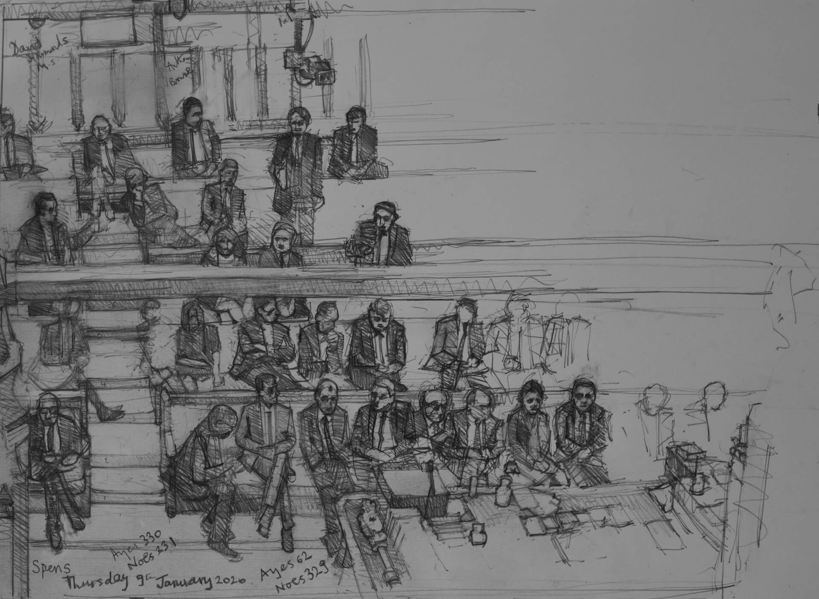 Conservative Benches, Thursday 9th January 2020