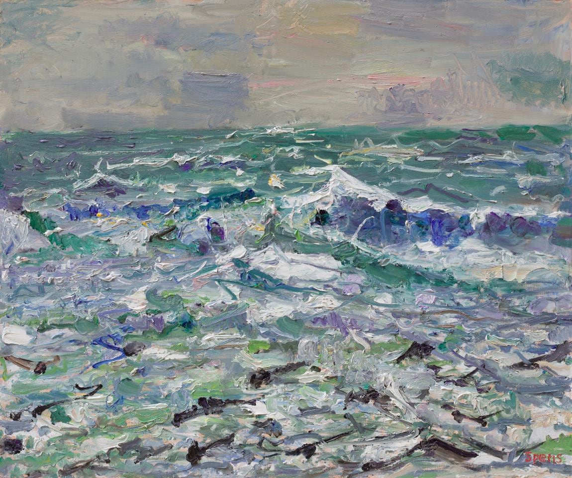 Sea Rinsey. 2018. Oil on board 61 x 72.5 cm. SOLD