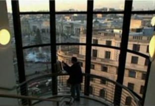 Peter Spens filming for Observatory