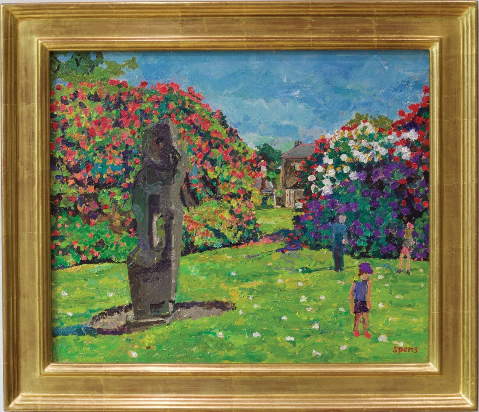 Rhododendrons, Kenwood. 38 x 46 cm