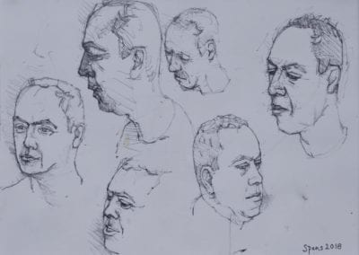 Portrait studies of TIm Read